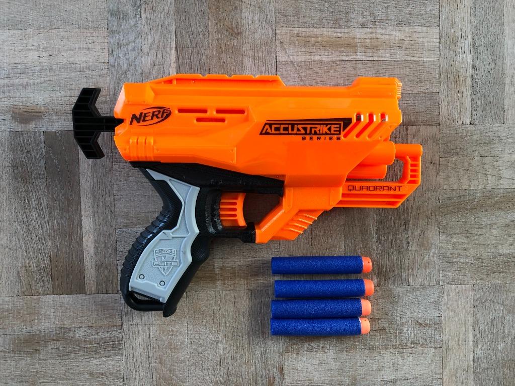 Nerf Elite Accustrike Quadrant, Enlèvement, Utilisé