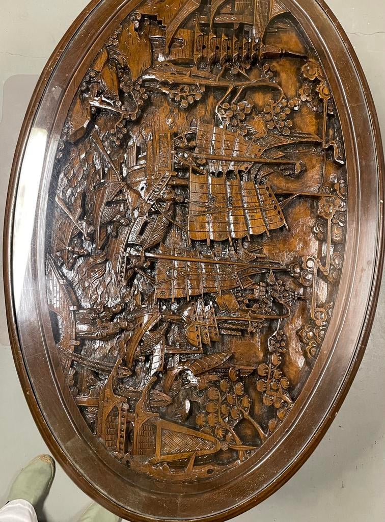 Mooie chinese salontafel met 6 bijzettafeltjes, Ophalen