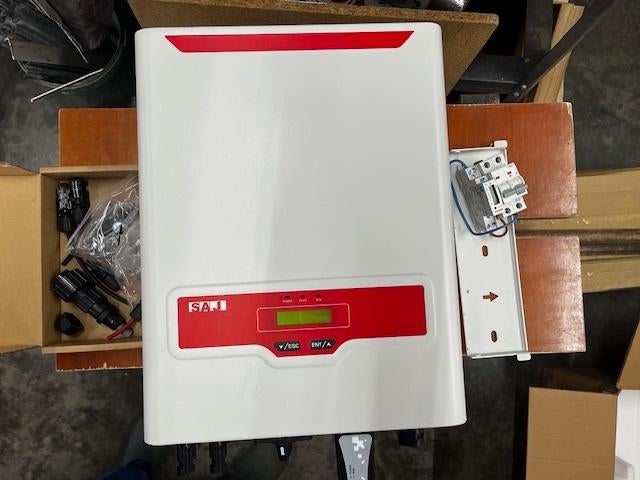 SAJ PV omvormer type Sununo Plus 3K-M, Doe-het-zelf en Bouw, Ophalen, Gebruikt, Overige typen