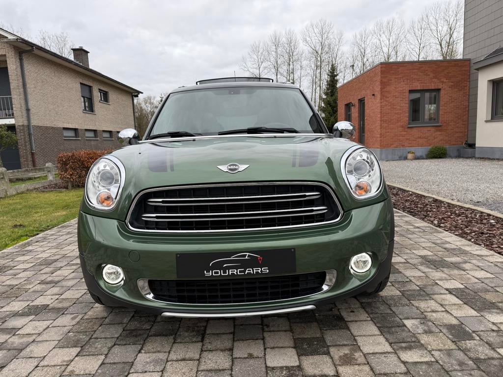 MINI Cooper D Countryman 1.6 D * Xenon * Pano * GPS * Euro 6, Auto's, Mini, Voorwielaandrijving, Monovolume, 1820 kg, Leder