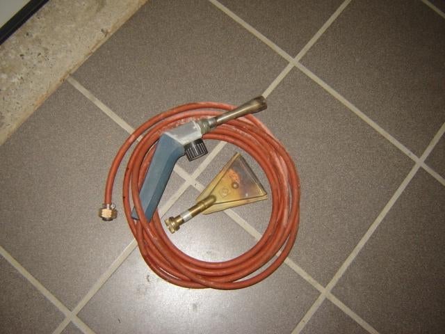 Chalumeau butane ou propane avec deux becs, Bricolage & Construction, Enlèvement ou Envoi, Utilisé