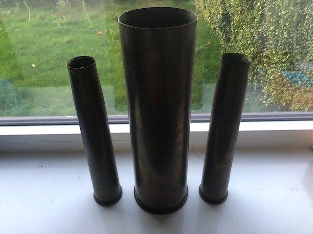 Obus de la Seconde Guerre mondiale, Collections, Enlèvement ou Envoi, Armée de terre, Douilles ou Pièces de fouille