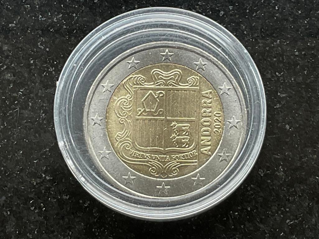 Andorra - zeer zeldzame 2 Eur in FDC - 2020, Envoi, Autres pays, 2 euros, Monnaie en vrac