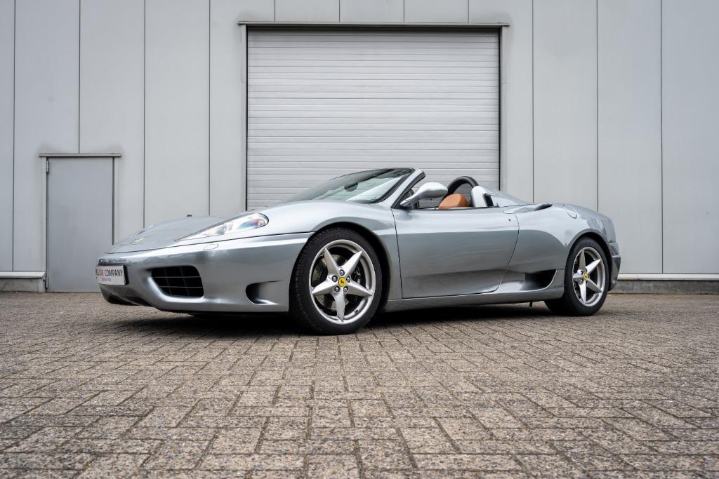 Ferrari 360 Modena Spider F1*37.000 KM*Topwagen*, Auto's, Automaat, Achterwielaandrijving, 8 cilinders, Lederen bekleding