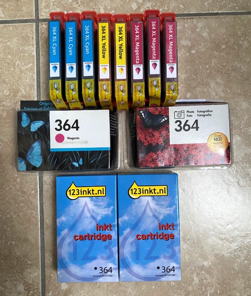 cartouches (HP 364), Informatique & Logiciels, Fournitures d'imprimante, Neuf, Cartridge, Enlèvement