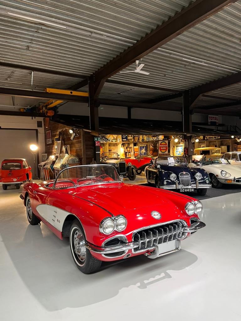 1960 Corvette C1 (Manueel), Achterwielaandrijving, Leder, Handgeschakeld, 2 zetels