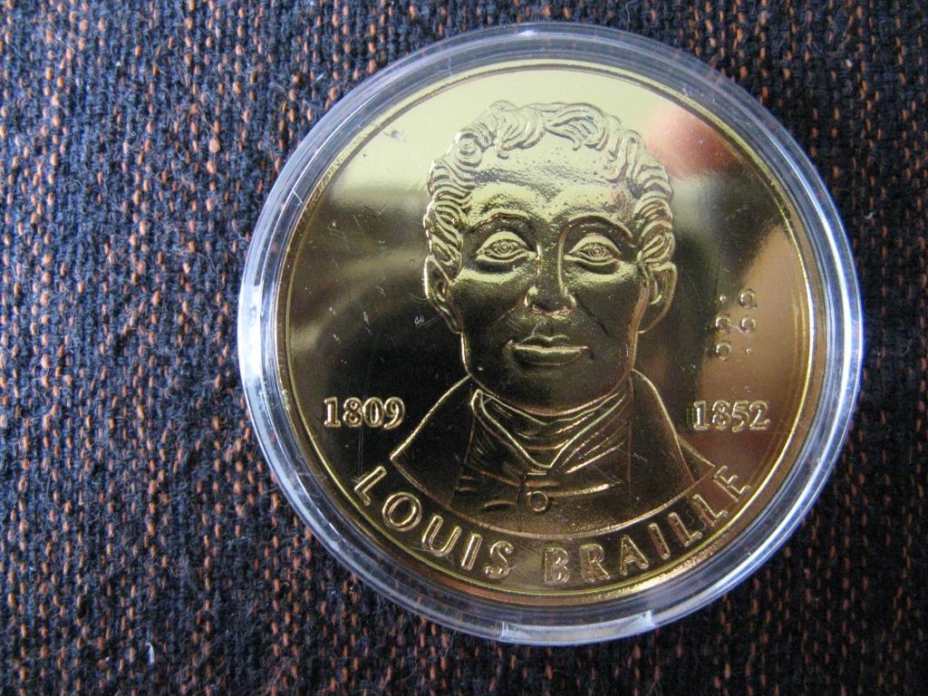 braille penning, Ophalen