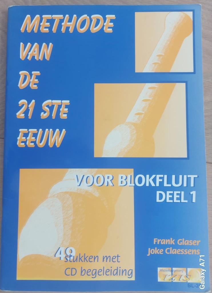 Methode van de 21ste eeuw voor blokfluit, Muziek en Instrumenten, Bladmuziek, Klassiek, Les of Cursus, Ophalen of Verzenden, Zo goed als nieuw
