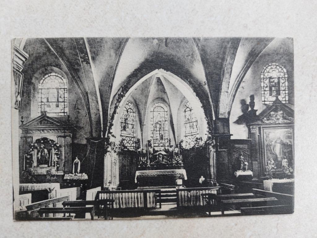 oude postkaart Bassevelde, Verzenden