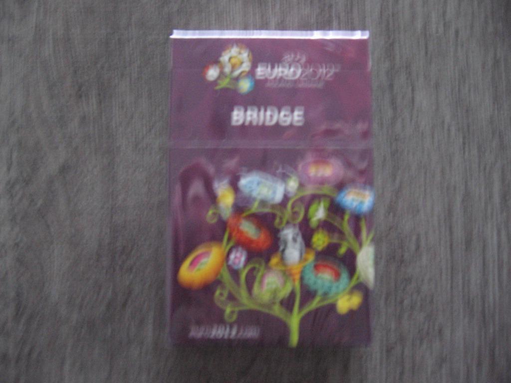 BRIDGE SPEELKAARTEN uefa euro 2012-rode duivels !!!!!!!!!!!!, Verzamelen, Ophalen of Verzenden, Nieuw, Speelkaart(en)