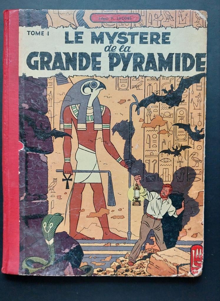 BLAKE ET MORTIMER le de la grande Pyramide EO1954, Livres, BD, Enlèvement ou Envoi