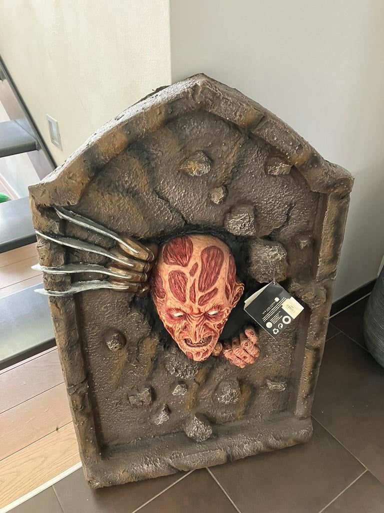 3D Wallbreaker Freddy Krueger - Rubies - moeilijk item!!!, Collections, Cinéma & Télévision, Enlèvement ou Envoi