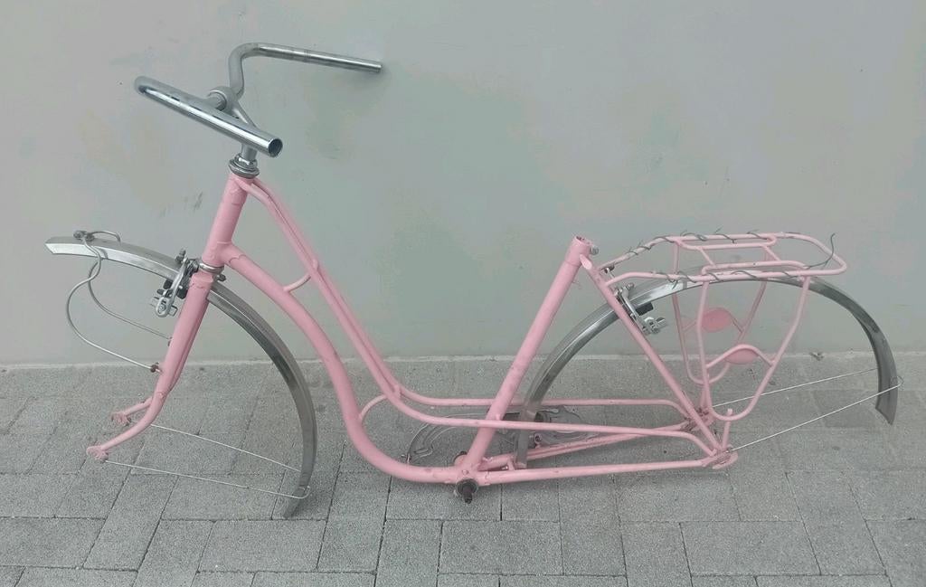 Frame retro damesfiets, Vélos & Vélomoteurs, Vélos Pièces, Utilisé, Cadre, Enlèvement