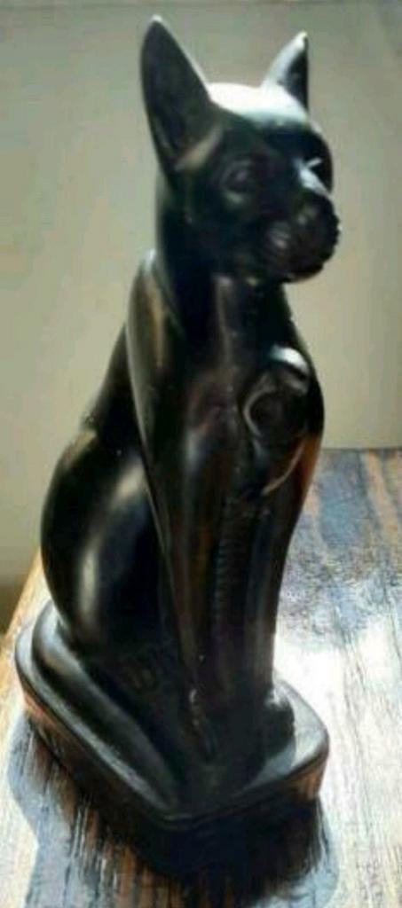 Retro Sphynx in speksteen ,14 cm hoogte, Ophalen of Verzenden