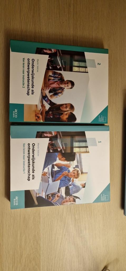 Martin Valcke: onderwijskunde als ontwerpwetenschap - 1 en 2, Boeken, Ophalen, Martin Valcke