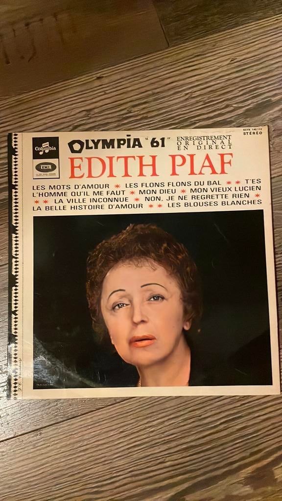 Édith Piaf - Olympia 61, Enlèvement ou Envoi, Utilisé