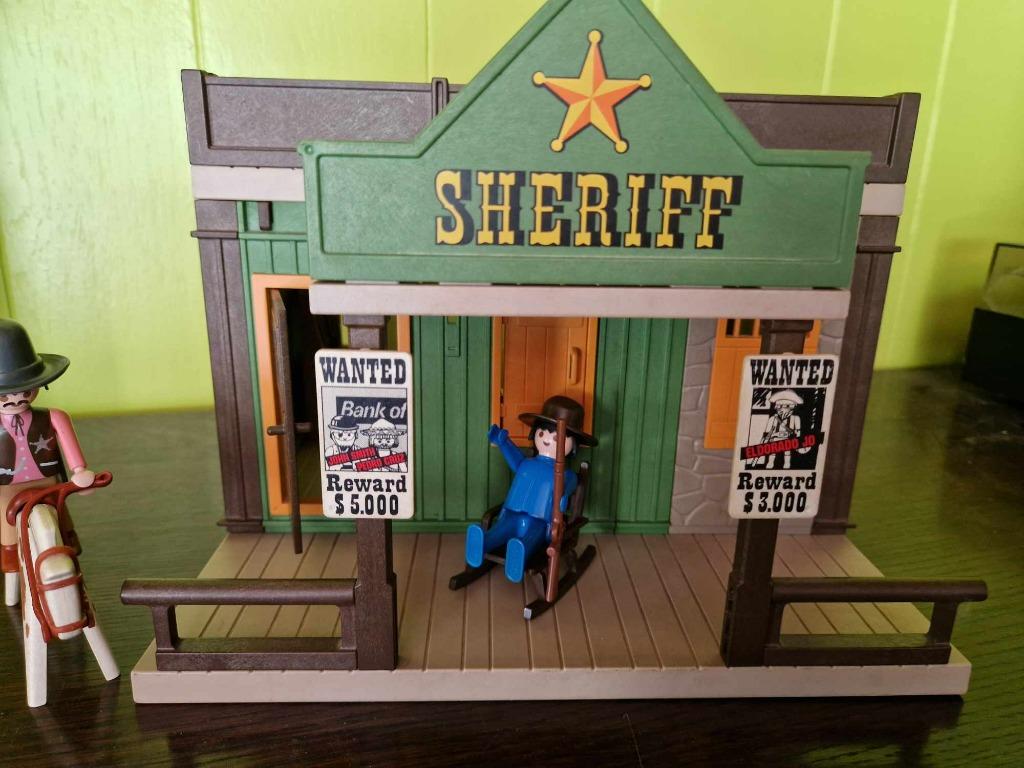 playmobil sheriff, Enfants & Bébés, Jouets | Playmobil, Enlèvement ou Envoi, Utilisé