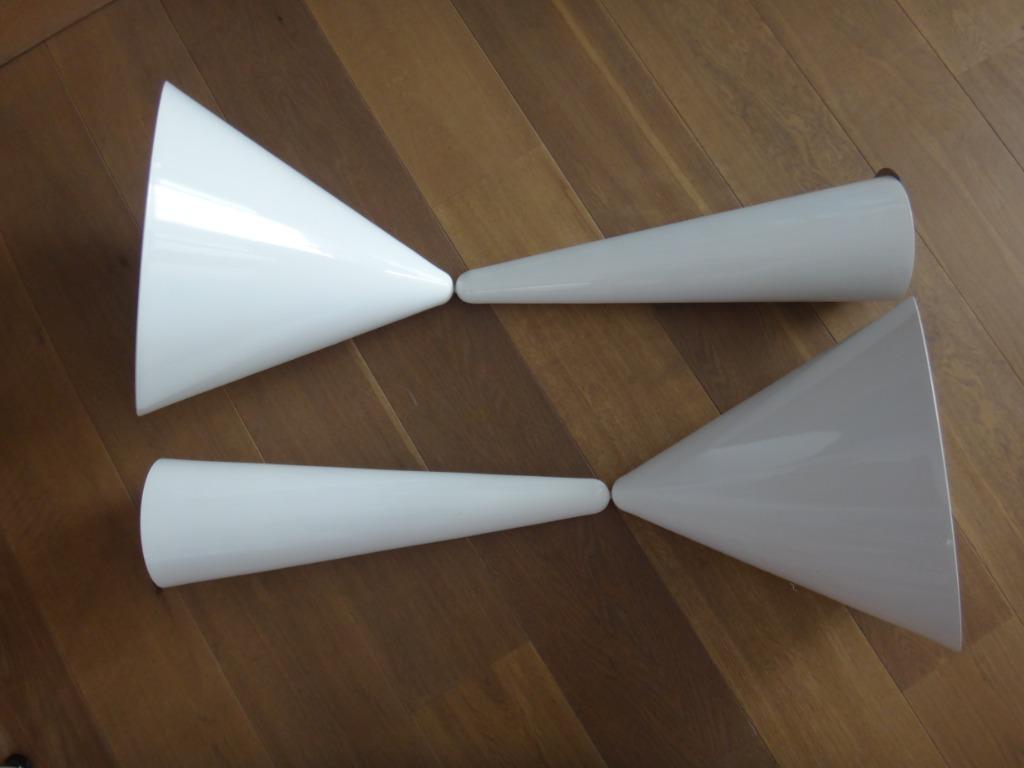 Diabolo Flos - 2 armaturen, Ophalen, Zo goed als nieuw, Metaal