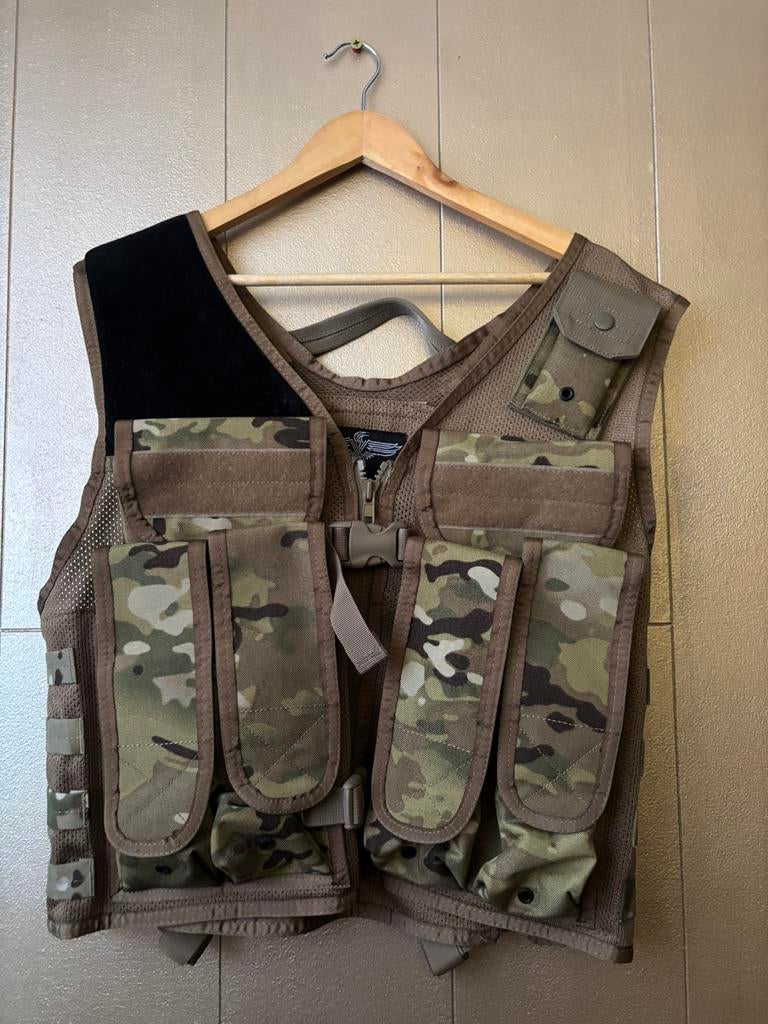 Invadergear tactical vest, Ophalen of Verzenden, Zo goed als nieuw
