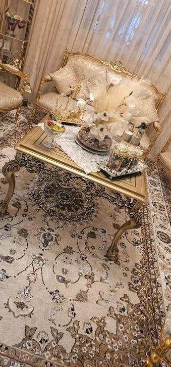 Salon classique luxueux, Maison & Meubles, Comme neuf, Enlèvement, Tissus, Klassiek