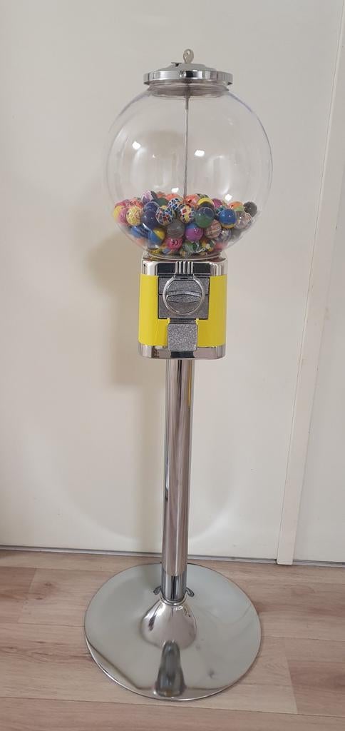 Kauwgomballen stuiterballen automaat op voet, Verzamelen, Ophalen of Verzenden, Nieuw