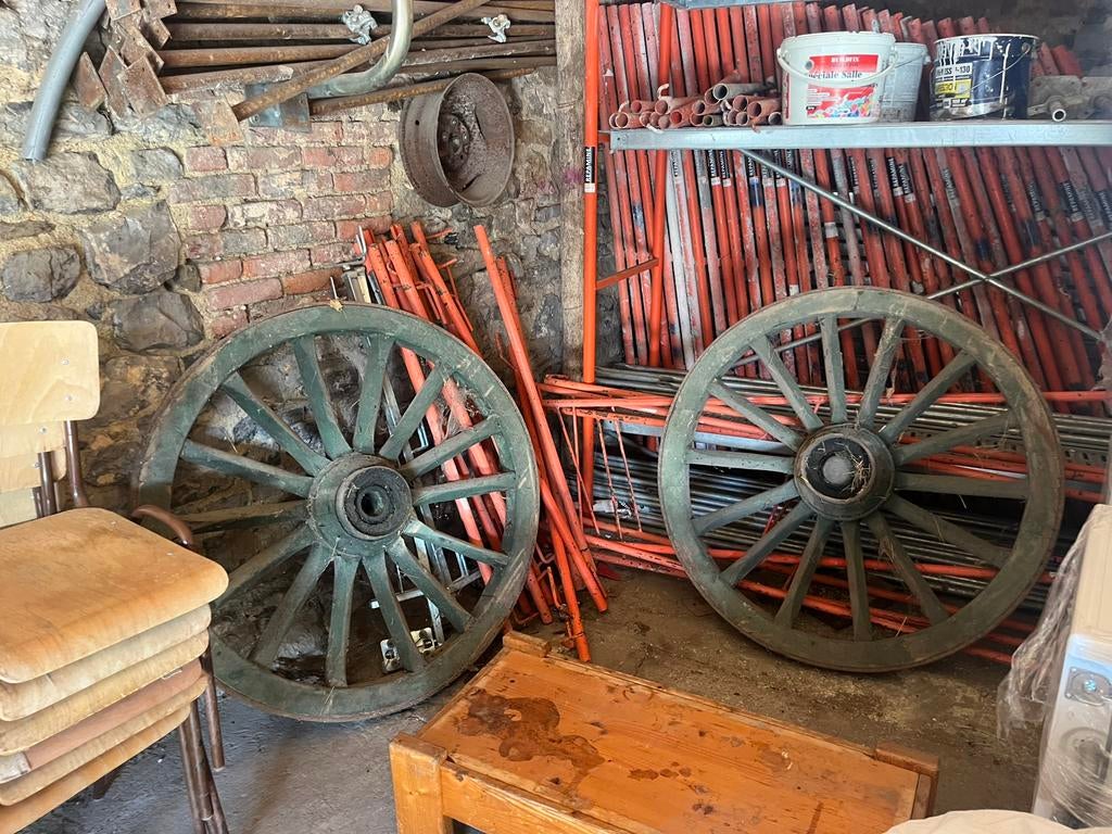 Roue de chariot, Antiquités & Art, Enlèvement