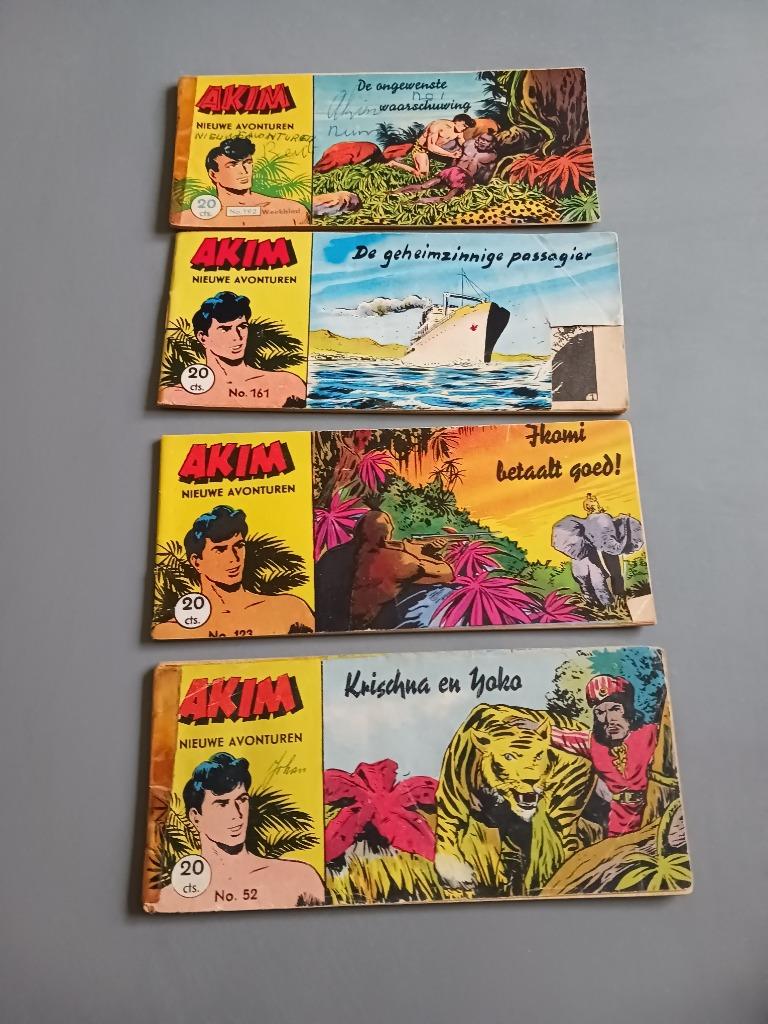 Akim, lot diverse nummers lilliput boekjes, Livres, Plusieurs BD, Enlèvement ou Envoi, Utilisé