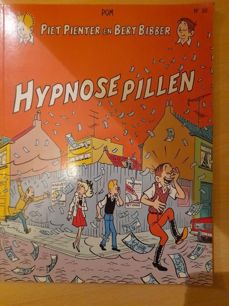 Hypnosepillen Piet Pienter en Bert Bibber (Pom), Boeken, Stripverhalen, Eén stripboek, Ophalen, Zo goed als nieuw, POM