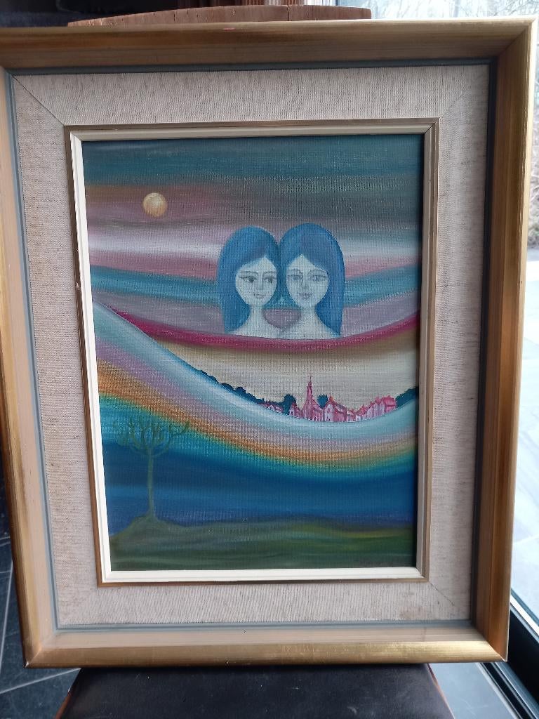 schilderij van Herman V.V. (Van Vinckenroye Herman), Antiek en Kunst, Kunst | Schilderijen | Klassiek, Ophalen