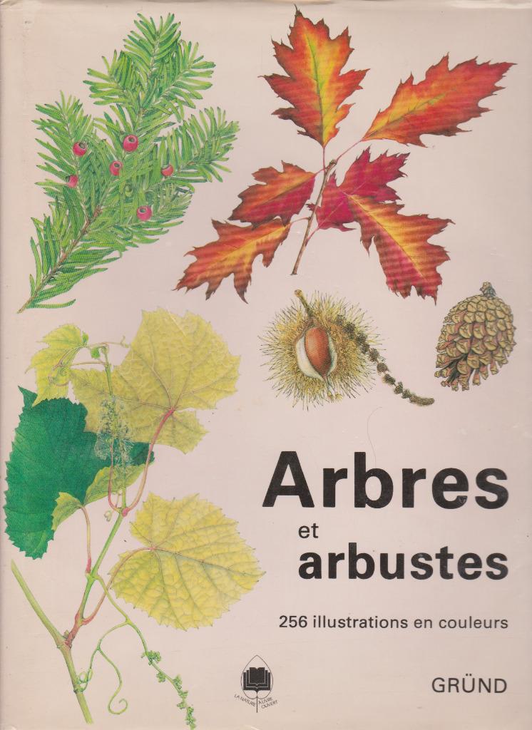 ARBRES et ARBUSTES - Edition GRÜND 1985 (256 illustrations), Livres, Nature, Utilisé, Fleurs, Plantes et Arbres, Envoi