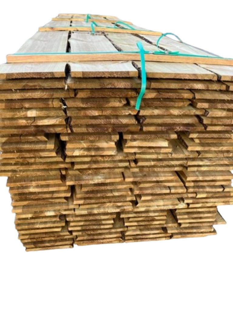 Schorsplanken | Schaaldelen | Boomplanken, Bricolage & Construction, Bois & Planches, Enlèvement, Épicéa, Imprégné