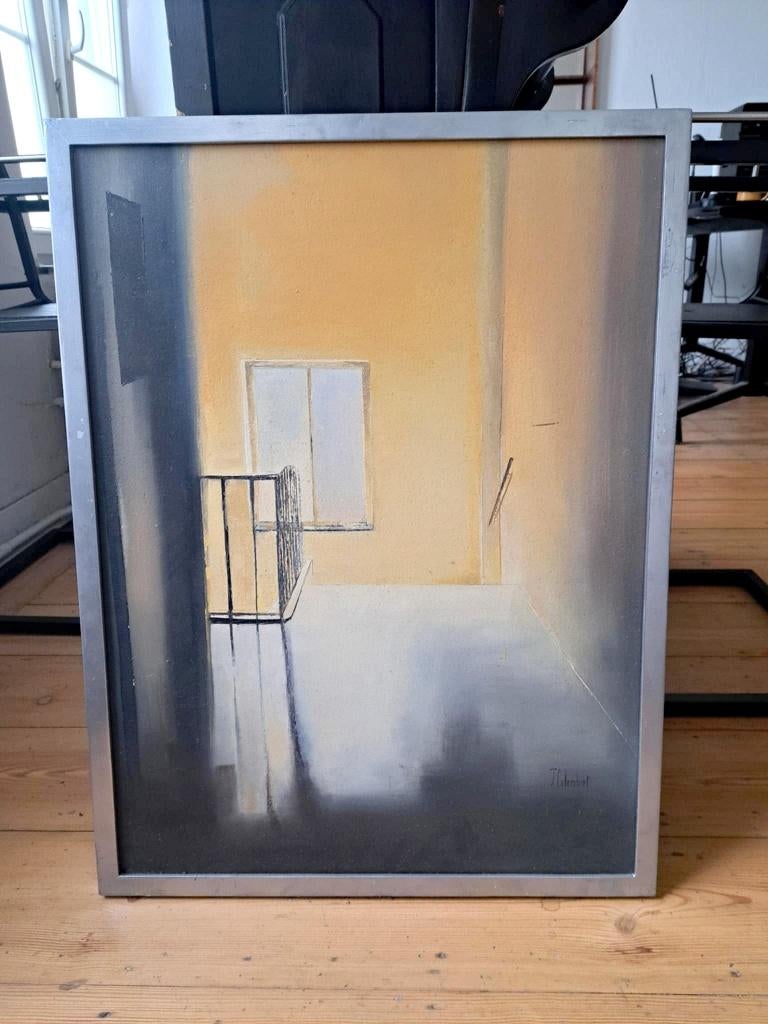 Peinture huile J.Calembert, Antiquités & Art, Art | Peinture | Classique, Enlèvement