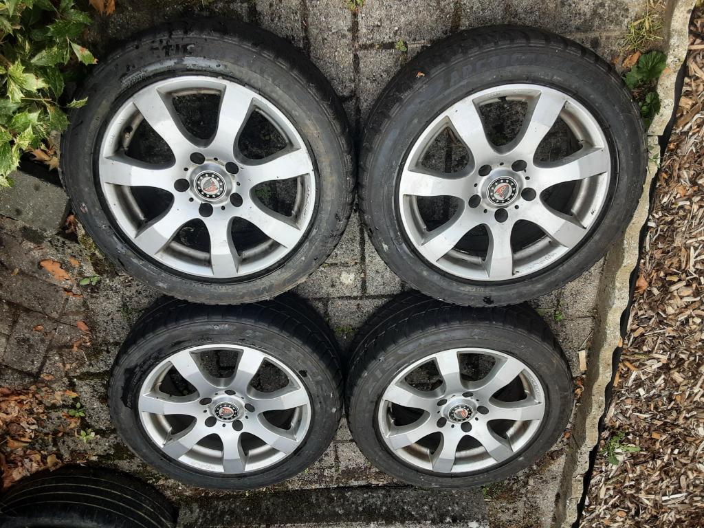 4 jantes alliage platin 16 pouces (5 x110), Enlèvement, Alfa Romeo