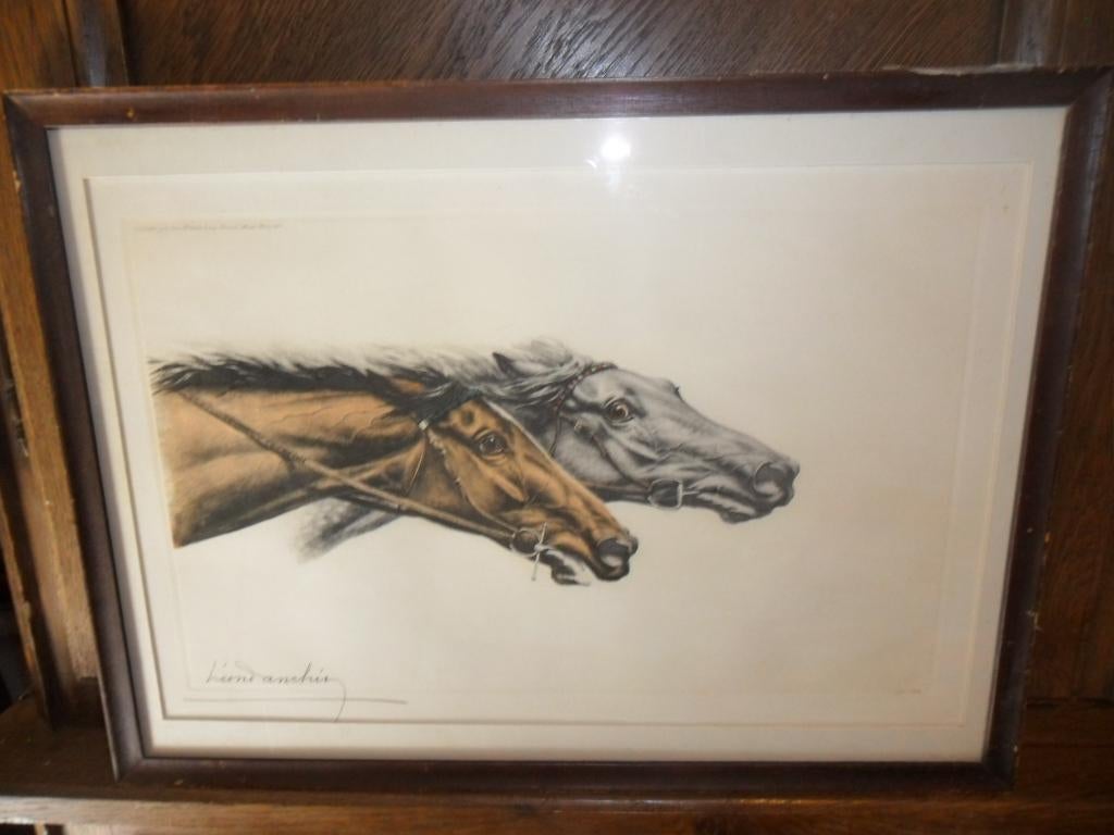 Eau forte de Léon Danchin, (Lille 1887-Bergues 1938), Antiquités & Art, Art | Eaux-fortes & Gravures, Enlèvement ou Envoi