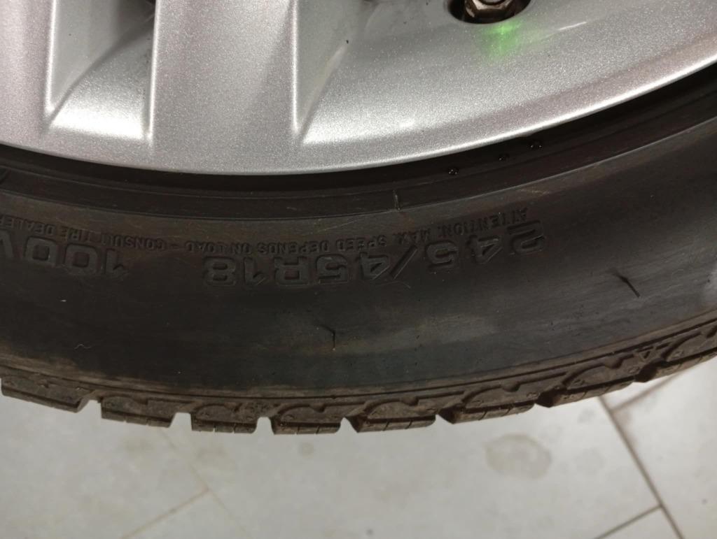 jantes et pneus, Pneus et Jantes, Véhicule de tourisme, 18 pouces, Enlèvement