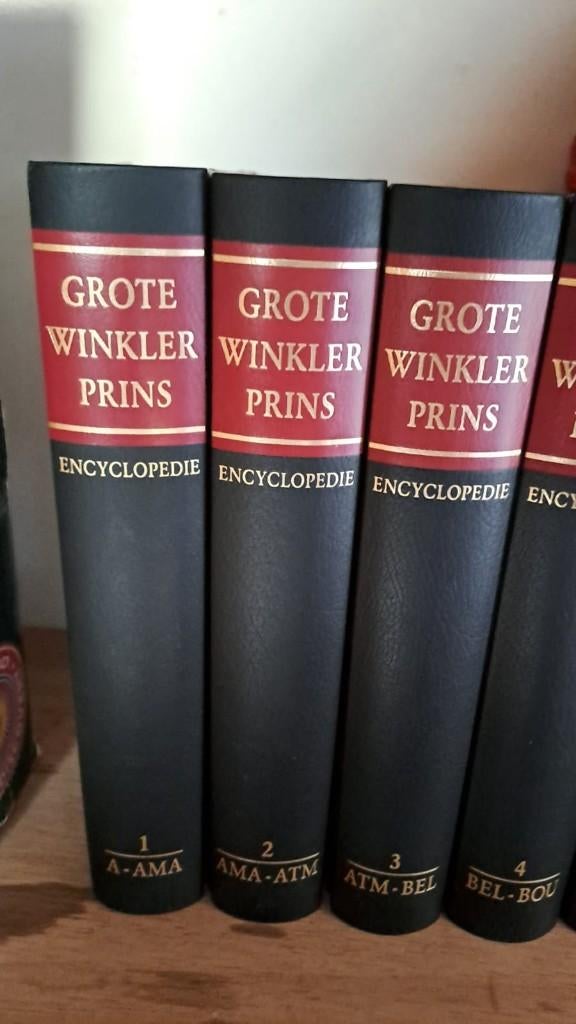 ENCYCLOPEDIE GROTE WINKLER PRINS, Boeken, Encyclopedieën, Ophalen, Complete serie, Zo goed als nieuw, Algemeen