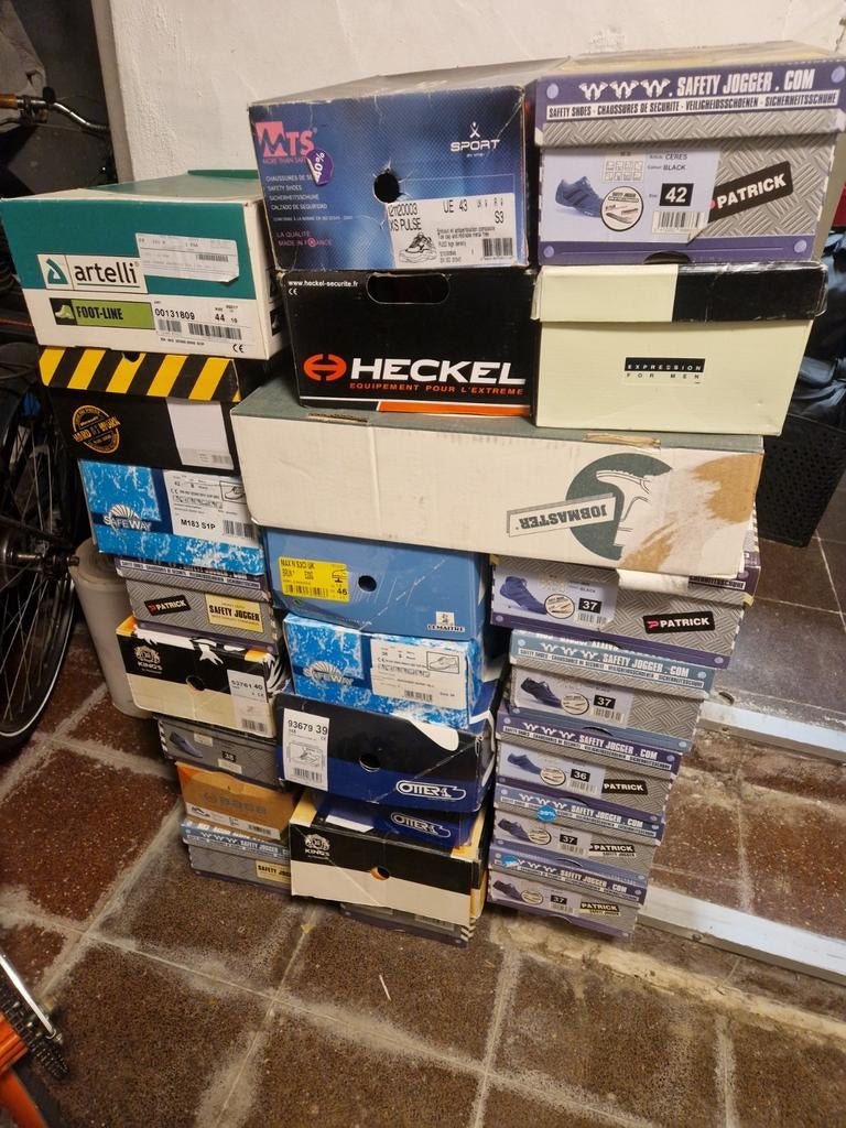 Lot de chaussures de sécurité, Enlèvement ou Envoi