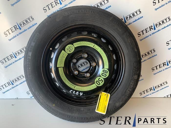 Roue de secours d'un Mercedes C-Klasse, Véhicule de tourisme, -, 3 mois de garantie, Utilisé