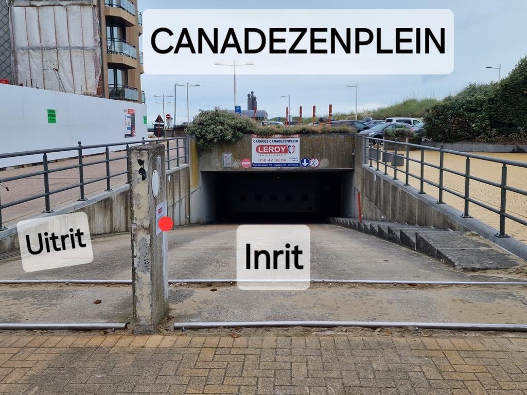 De Panne Canadezenpl.G 177 -1 Largeur 2,80 m x D7,70 R/L 8,2