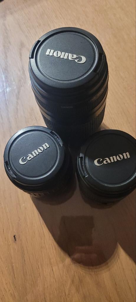 3 lenzen Canon, Enlèvement, Utilisé
