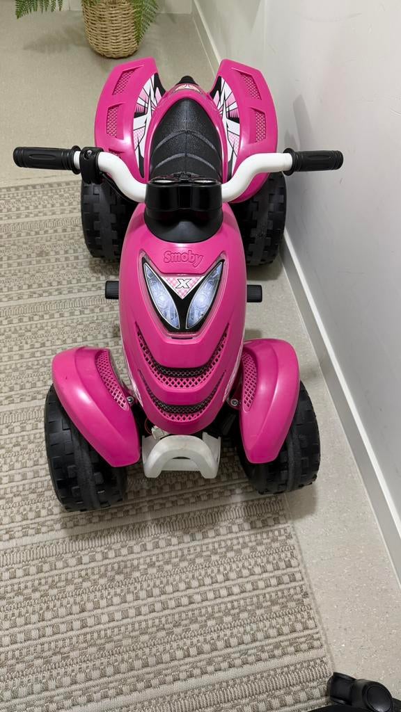 quad électrique enfant Smoby (rose), Enlèvement, Comme neuf