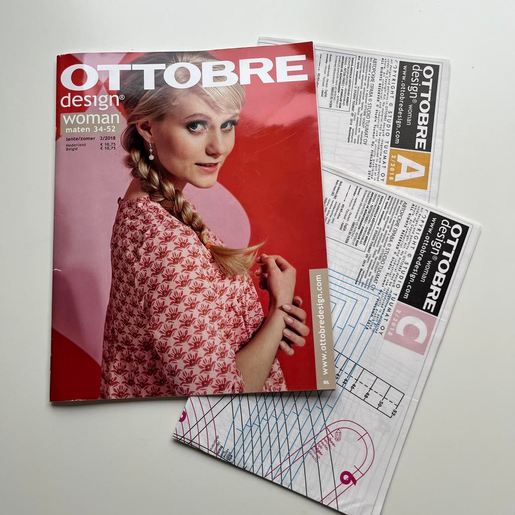 Ottobre Design Woman 2/2018, Ophalen of Verzenden, Zo goed als nieuw