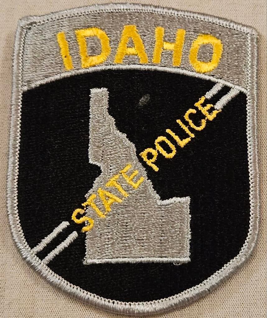 Patch de la police de l'État de l'Idaho (ISP)
Il s'agit d'un, Collections, Enlèvement ou Envoi