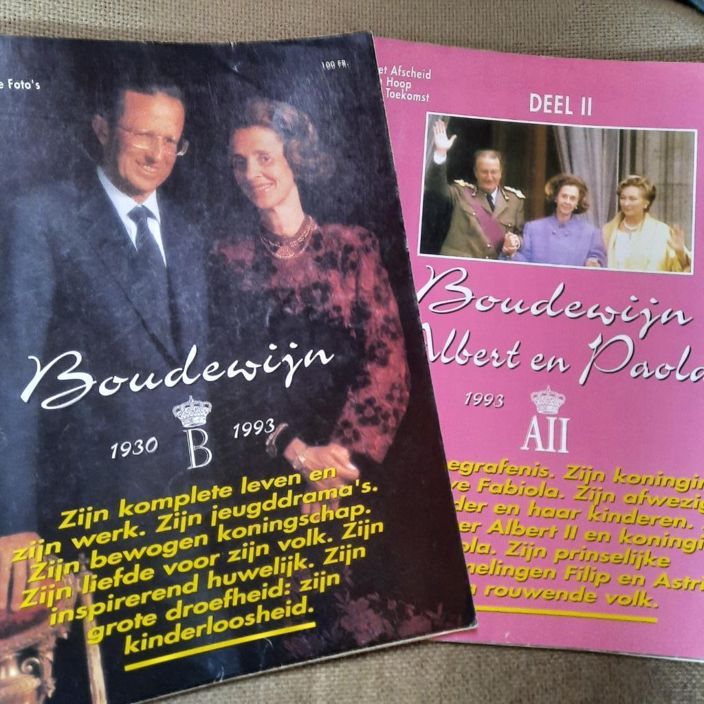 UNIEK TIJDSBEELD - BOUDEWIJN en BOUDEWIJN/ALBERT EN PAOLA, Boeken, Ophalen of Verzenden, 20e eeuw of later