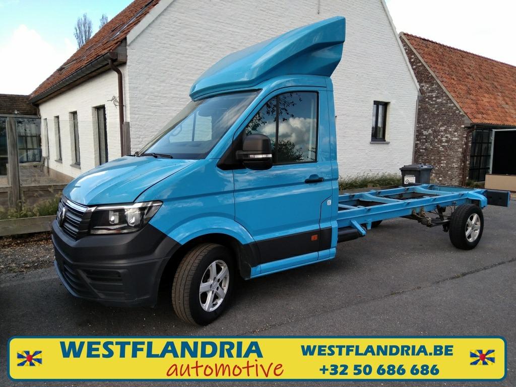 VW Crafter châssis cabine 2018, Autos, Euro 6, Entreprise, 2 portes, Diesel