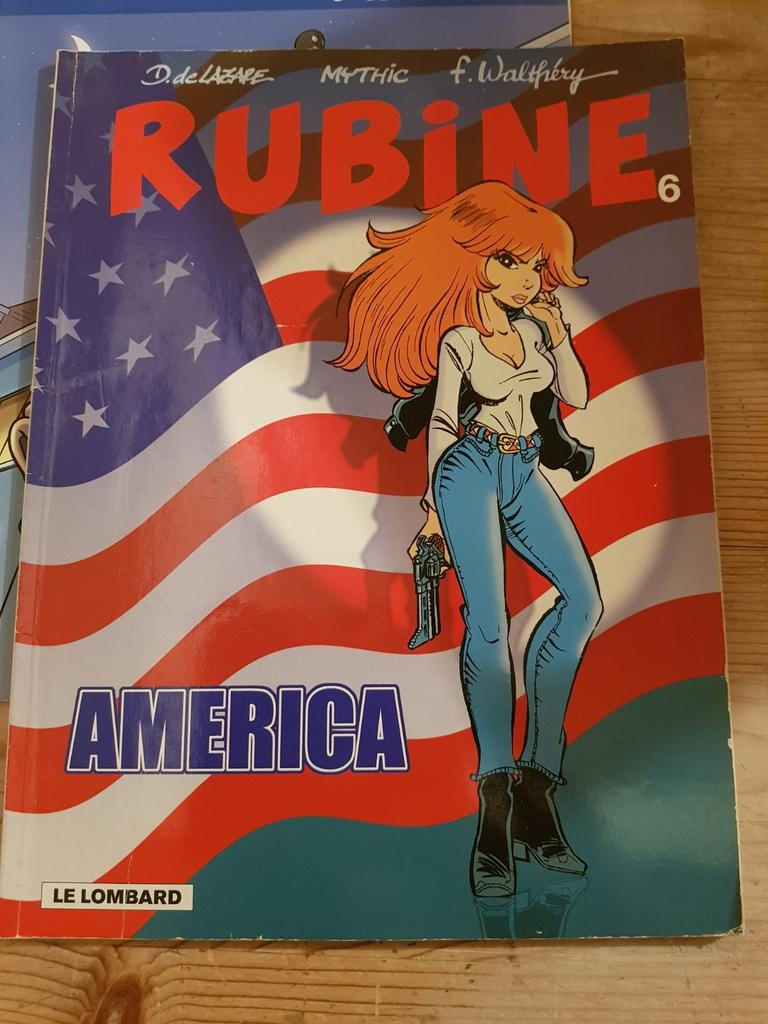 D. de Lazare & Mythic & f. Walthery - RUBINE 6 : America, Boeken, Stripverhalen, Ophalen of Verzenden, Zo goed als nieuw, D. de Lazare