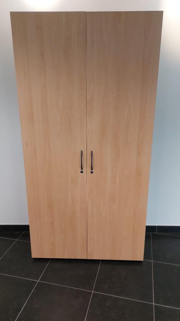 Houten stevige draaideurkasten H, Ophalen, Gebruikt, 100 tot 150 cm, 150 tot 200 cm