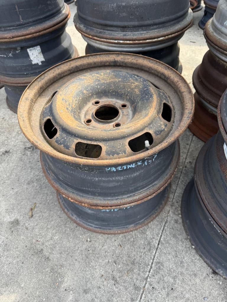 Jantes en tôle Peugeot Partner / Citroen Berlingo, Enlèvement, Utilisé, Citroën