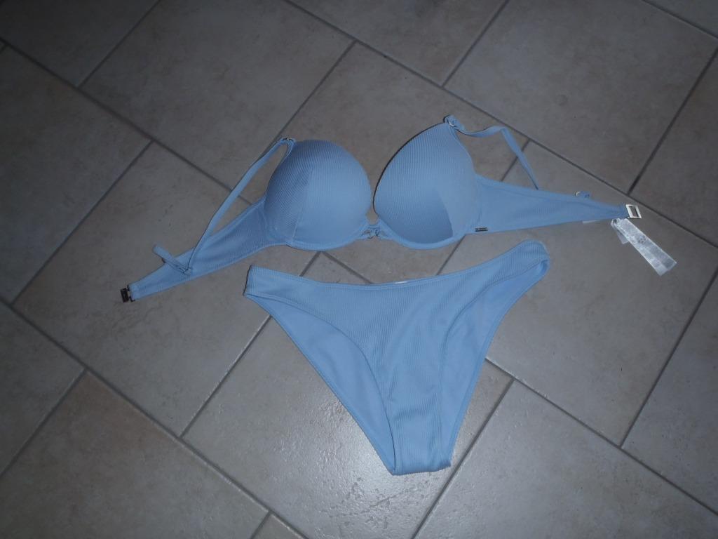 2-delig zwempak maat 42, Kleding | Dames, Badmode en Zwemkleding, Ophalen of Verzenden, Nieuw, Blauw, Bikini