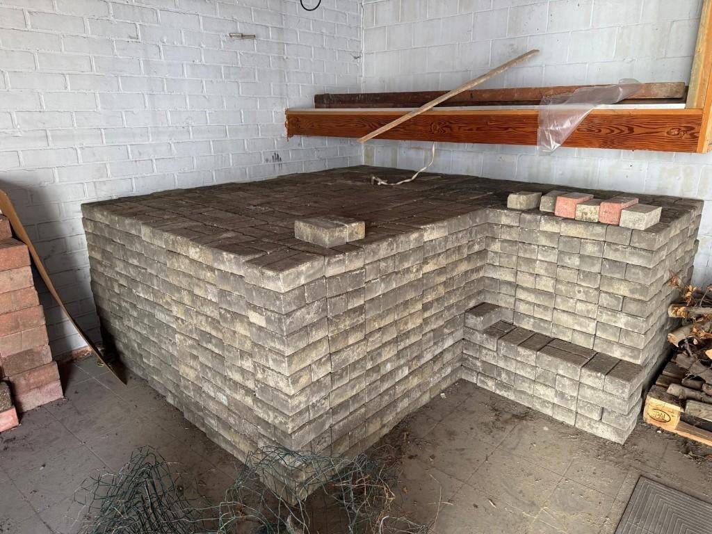 Klinkers, Doe-het-zelf en Bouw, Overige Doe-Het-Zelf en Bouw, Ophalen, Gebruikt